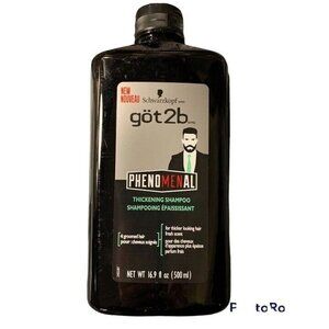 2 x GOT2B Phenomenal Thickening Shampoo Men's 16.9 oz Schwarzkopf